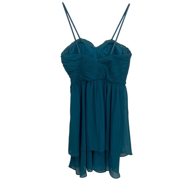 NEW Hailey Logan by Adrianna Papell Turquoise Y2K Fairy Ethereal Dress Girl's 5 - Picture 4 of 11